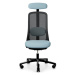 HÅG - Židle SOFI 7500 černá s opěrkou hlavy, nižší sedák