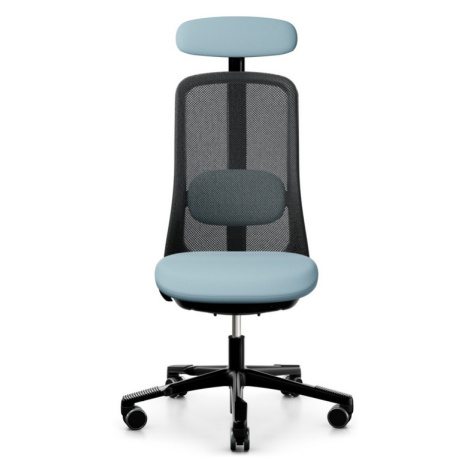 HÅG - Židle SOFI 7500 černá s opěrkou hlavy, nižší sedák HAG