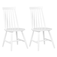 Sada dvou bílých židlí BURBANK, 125873