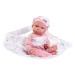 Antonio Juan 82309 Můj malý REBORN TUFI - realistická panenka miminko s měkkým látkovým tělem - 