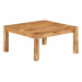 SHUMEE Konferenční stolek 80 × 80 × 40 cm masivní akáciového dřevo, 338031