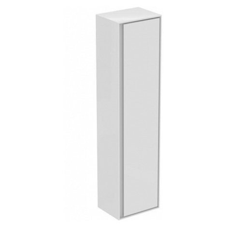 Koupelnová skříňka vysoká Ideal Standard Connect Air 40x30x160 cm světle šedá lesk/bílá mat E083