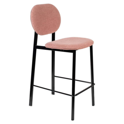 Světle růžová barová židle 94 cm Spike – Zuiver