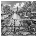 Umělecká fotografie Typical Amsterdam | Monochrome, Melanie Viola, (40 x 40 cm)