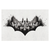 Umělecký tisk Batman - Gotham, (40 x 26.7 cm)
