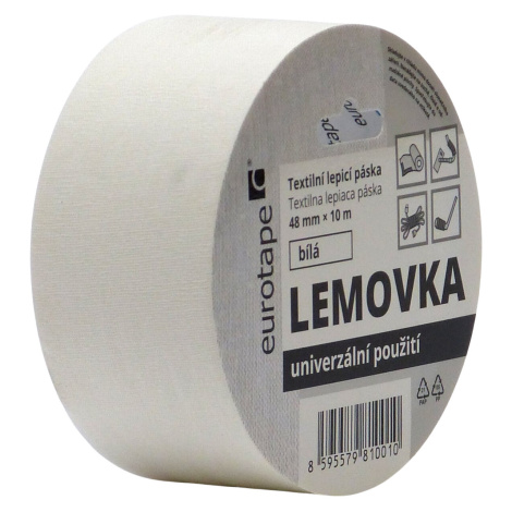 Europack Lemovka - lemovací páska na koberce - bílá - Balení: Šířka 5 cm, návin 10 metrů