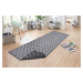 NORTHRUGS - Hanse Home koberce Kusový koberec Twin-Wendeteppiche 105456 Night Silver – na ven i 