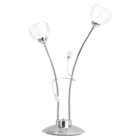 ONLI ONLI - Stolní lampa WENDY 2xE14/6W/230V 60 cm lesklý chrom