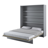 Sklápěcí postel BED CONCEPT 1 šedá, 180x200 cm