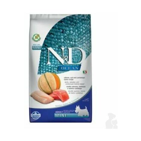 N&D OCEAN DOG Adult Mini Salmon & Cod & Melon 800g