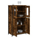 vidaXL Skříň highboard kouřový dub 62 x 32 x 106,5 cm kompozitní dřevo