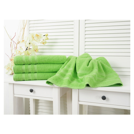 B.E.S. - Petrovice, s.r.o. Bavlněný froté ručník Standard - Green Rozměr: 50 x 100