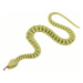 mamido Gumový had s červenými skvrnami žlutý