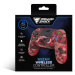 Dragonshock Mizar Wireless Controller Red Camo (PS4/PC) Červená/stříbrná