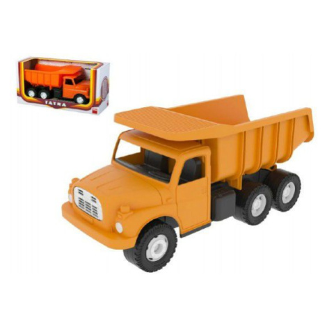Dino Auto Tatra 148 plast 30cm oranžová sklápěč v krabici Teddies
