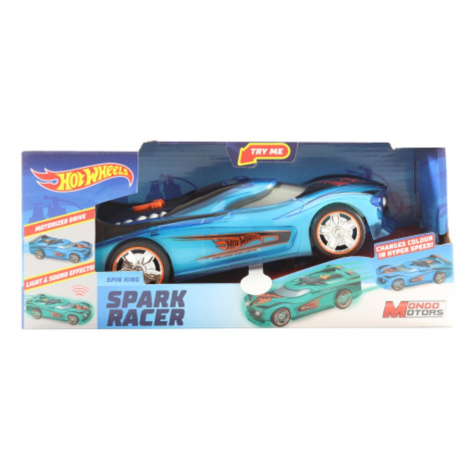 Popron.cz Hot Wheels Spark Racers Spin King auto na baterie