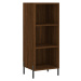 vidaXL Skříň highboard hnědý dub 34,5 x 34 x 180 cm kompozitní dřevo