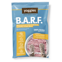 1,5kg Yoggies B.A.R.F. 100% Krůtí komplet s pivovar. kvasnicemi a konopným olejem s probiotiky