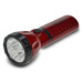 SOLIGHT WN10 nabíjecí LED svítilna, plug-in, Pb 800mAh, 9x LED, červenočerná