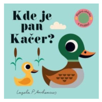 Kde je pan Kačer? Plstěná okénka a zrcátko!