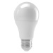LED žárovka Emos ZQ5140, E27, 9W, kulatá, čirá, teplá bílá