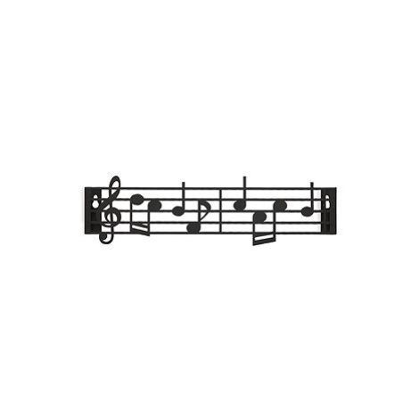 Balvi Music 27445, kov, š.21 cm, černý