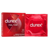 DUREX Feel Thin Classic Kondomy 3 ks