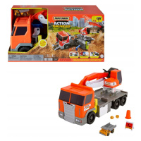 Matchbox® stavební náklaďák s bagrem a doplňky, hpd64