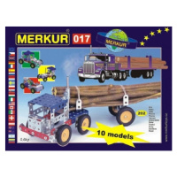 Merkur Toys Stavebnice MERKUR 017 Kamion 10 modelů 202ks v krabici 26x18x5cm