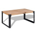 Konferenční stolek, masivní akáciové dřevo 100x60x45 cm