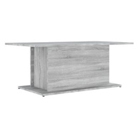 SHUMEE Konferenční stolek šedý sonoma 102 × 55,5 × 40 cm dřevotříska, 813093