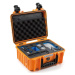 Pouzdro B&W Case type 3000 for DJ Mavic Air 2 / Air 2S orange