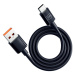 3mk Hyper Cable USB-A/USB-C datový kabel, 1,2m černý