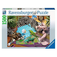 Ravensburger 16822 puzzle origami zvířata 1500 dílků