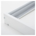 Solight hliníkový bílý rám pro instalace 295x1195mm LED panelů na stropy a zdi, výška 68mm WO907