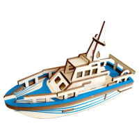 Woodcraft Dřevěné 3D puzzle Loď