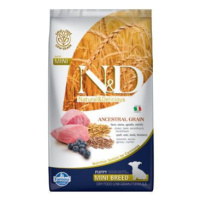 N&D Ancestral Grain N&D LG DOG Puppy Mini Lamb & Blueberry 2,5kg