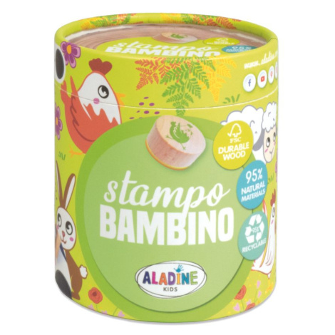 Dřevěná razítka Aladine StampoBambino - Farma