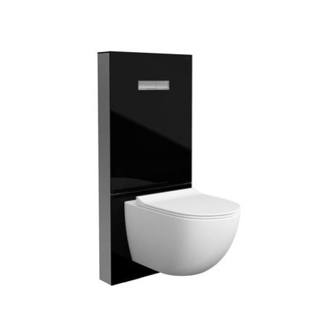 Sanitární modul VitrA Vitrus pro závěsné WC černý 770-5761-01