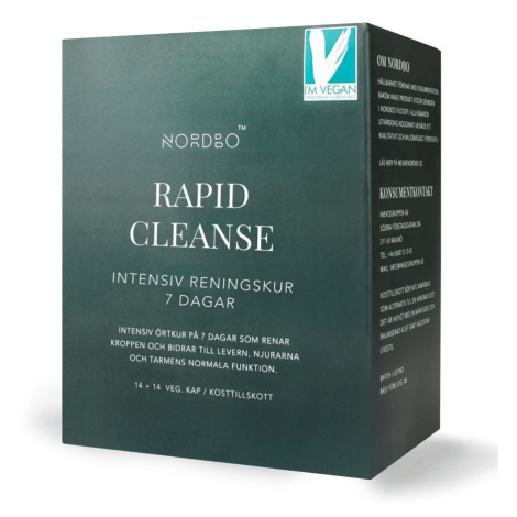Norbo Rapid Cleanse (Rychlý detox) 28 kapslí Nordbo