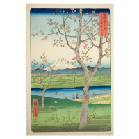 Obrazová reprodukce Fuji, Ando or Utagawa Hiroshige, 26.7 × 40 cm