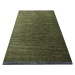 Černo-zelený protiskluzový koberec Diamond