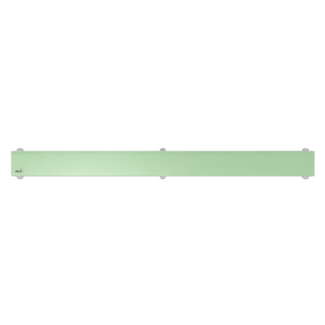 Rošt Alca 105 cm sklo zelená lesk plný GL1202-1050 Alcaplast