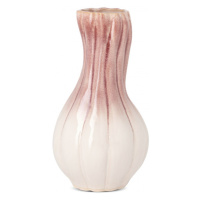 Váza EVITA 02 krémová / růžová