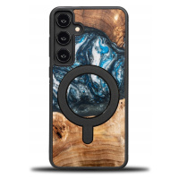 Pouzdro Bewood Unique na Samsung Galaxy S24 Plus Planets Země s MagSafe