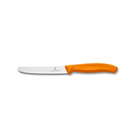 Victorinox nůž na rajčata s vlnkovaným ostřím 11 cm oranžový