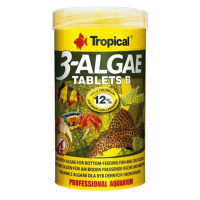 Tropical 3-Algae Tablets B 250ml/150g 830ks tabletové krmivo s řasami pro sladkovodní