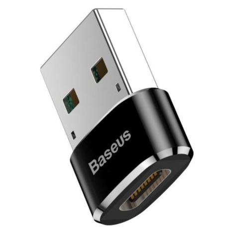 BASEUS adaptér USB-C - USB-A, F/M, černá - CAAOTG-01