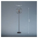FISCHER & HONSEL Stojací lampa Drops s kovovým stínidlem, černá