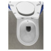 Isvea INFINITY CLEANWASH závěsná WC mísa Rimless, integrovaný ventil a bidet. sprška, 36,5x53cm,